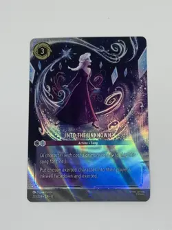 Disney Lorcana - Into the Unknown (Enchanted) 213/204 Reign of Jafar Holo - Image 1