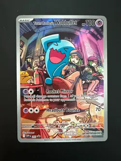 Team Rocket's Wobbuffet 203 Sv: Scarlet & Violet Promo Cards Holo - Image 1