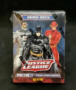 2017 Panini MetaX Trading Card Game Justice League Demo Deck Brand New Sealed - Image 1