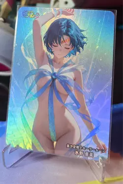 Sailor Moon Transformation (Sailor Mercury) Full Art ACG Waifu Anime Card - Image 1
