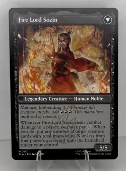 MTG TLA-0117 The Rise of Sozin - Avatar: The Last Airbender Mythic Rare - Image 2
