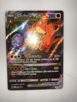 Pokemon TCG Charizard VSTAR SWSH262 Holo Black Star Promo Alternative Art NM - Image 1