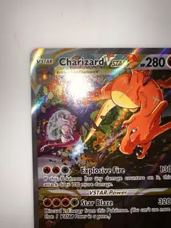 Pokemon TCG Charizard VSTAR SWSH262 Holo Black Star Promo Alternative Art NM - Image 2