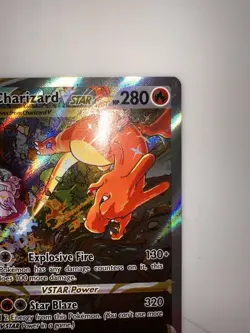 Pokemon TCG Charizard VSTAR SWSH262 Holo Black Star Promo Alternative Art NM - Image 3