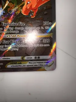 Pokemon TCG Charizard VSTAR SWSH262 Holo Black Star Promo Alternative Art NM - Image 4