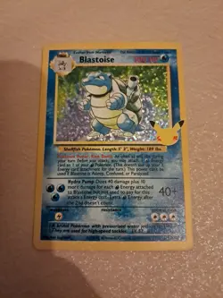 Pokemon Karte Blastoise Celebrations 2/102 - Near Mint, Englisch - Image 1