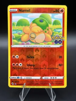 Numel (Peelable Ditto) 013/078 Pokemon GO Reverse Holo NM - Image 1