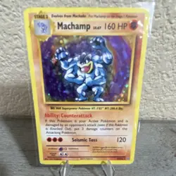 Pokemon Machamp 59/108 Evolutions Holo Rare Stage 2 160HP EN - Image 1