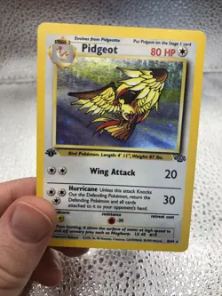 Pidgeot 8/64 Rare Jungle Holo 1st Edition Pokemon - Image 4