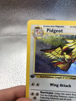 Pidgeot 8/64 Rare Jungle Holo 1st Edition Pokemon - Image 5