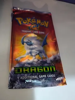Absol Vintage Pokemon 2003 ex Dragon Booster Pack Art! Rare E Wrapper - Image 1