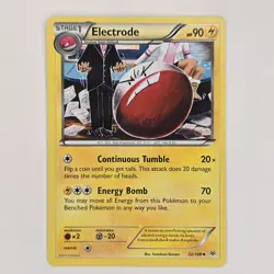 Electrode 22/108 Uncommon XY Roaring Skies LP Pokemon - Image 1