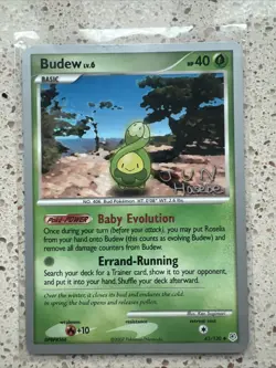 Budew 43/110 Jun Hasebe World Championships Decks 2007 Pokemon TCG - Image 1