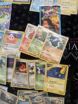 LOT OF 72 & EMPTY PACKS POKEMON VINTAGE ENGLISH EX COMMONS, UNCOMMONS, RARES NM - Image 5