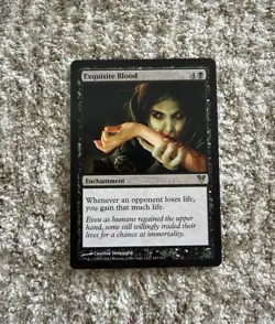 MTG - Exquisite Blood - Avacyn Restored 102/244 Rare (NM) - Image 1