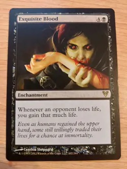 Exquisite Blood - 102/244 (Avacyn Restored) - Near Mint NM - Rare - Image 1