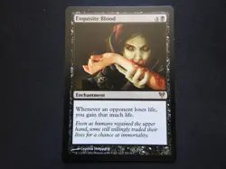 Exquisite Blood NM [Avacyn Restored] #2 Mtg Magic Free Tracking! - Image 1