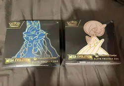 Pokemon Center Elite Trainer Box Mega Evolution Lucario & Gardevoir Sealed Set ✅ - Image 1