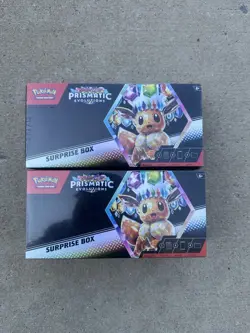 Pokemon Trading Card Game: Scarlet and Violet Prismatic Evolution (Surprise Box) - Image 1