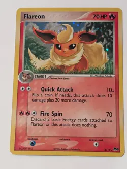 Flareon Holo Pop Series 3 2/17 Pokemon TCG Rare MP - Image 2