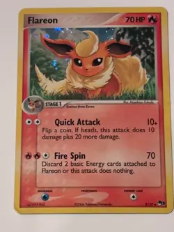 Flareon Holo Pop Series 3 2/17 Pokemon TCG Rare MP - Image 2