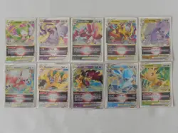 Pokemon V Star Card LOT of 10 Mewtwo, Giratina, Leafeon - Image 1