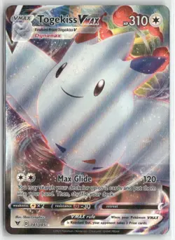 Togekiss VMAX 141/185 Vivid Voltage Pokemon English Card (LP) - Image 1