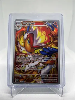 Infernape Illustration Twilight Masquerade Pokemon TCG Card 173/167 - Image 1