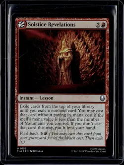 Solstice Revelations - 153 - Foil - TLA - NM - MTG Magic the Gathering - Image 1