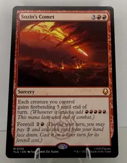 MTG TLA-154 Sozin's Comet - Avatar: The Last Airbender Mythic TCG - Image 1