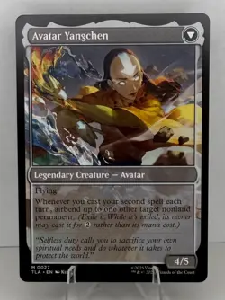 MTG TLA-0027 The Legend of Yangchen - Avatar: The Last Airbender Mythic Rare - Image 2