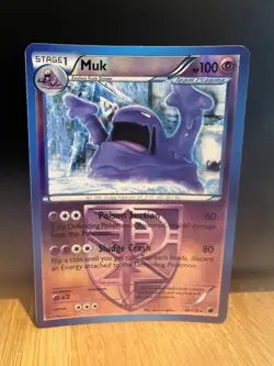 Muk Black & White Plasma Freeze 46/116 Near Mint Rare Reverse Holo Pokemon Card - Image 1