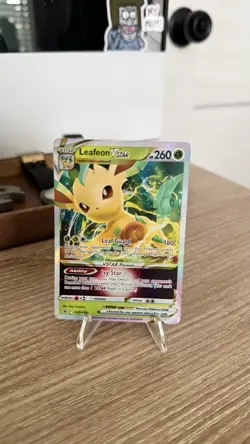 Leafeon VSTAR SWSH195 Black Star Promo Pokemon Near Mint - Image 1
