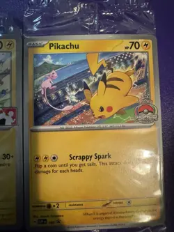 Pikachu SVP 190 028/078 SVP 101 Promo Pokemon SEALED set of 3 - Image 4