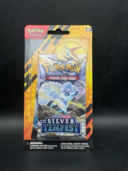 Pokemon Silver Tempest & Fusion Strike Blister 2 Pack with Victini Lapel Pin - Image 1
