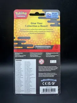 Pokemon Silver Tempest & Fusion Strike Blister 2 Pack with Victini Lapel Pin - Image 2