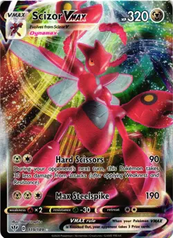 Pokemon TCG Scizor VMax 119/189 Ultra Rare Darkness Ablaze VLP - Image 1
