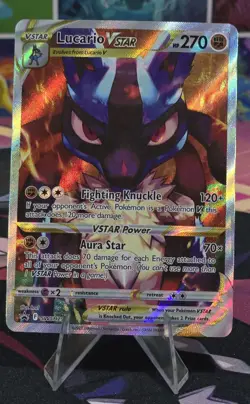 Pokemon TCG Lucario VSTAR - SWSH291 - SWSH: Sword & Shield Promo - Image 1