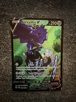 CORVAILLUS V FULL ART - POKEMON TG18/TG30 EB12 TEMPETE ARGENTEE NEUF FR - Image 1