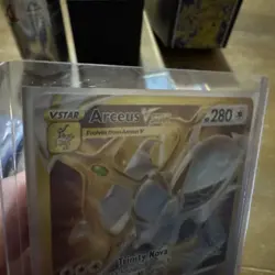 Pokemon Arceus VSTAR Secret Rare Full Art Holo 184/172 Brilliant Stars VSTAR - Image 5