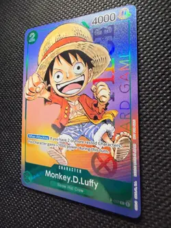 Monkey D. Luffy (Gen Con 2023) P-037 One Piece Card Game Promo ENGLISH FOIL NM - Image 5