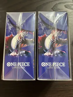 2x One Piece TCG OP-14 The Azure Sea's Seven Double Pack Set Vol. 9 NEW SEALED - Image 4