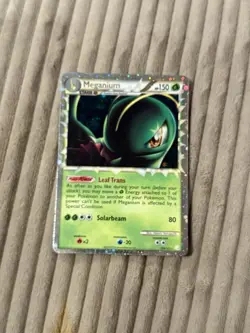 Pokemon Meganium Prime 109/123 HeartGold SoulSilver HGSS EN LP - Image 1