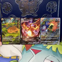 Pokemon TCG Charizard UPC Promo Set SWSH260 SWSH261 SWSH262 VMAX VSTAR V NM - Image 1