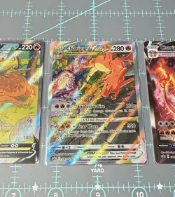Pokemon TCG Charizard UPC Promo Set SWSH260 SWSH261 SWSH262 VMAX VSTAR V NM - Image 3