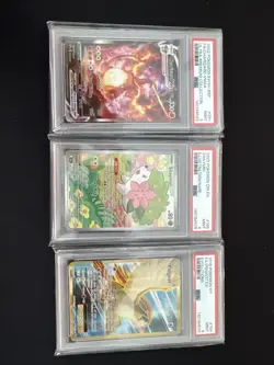 Lot Of 3 PSA 9 Pokemon Cards - Image 1