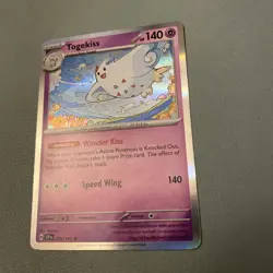 Togekiss - Pokemon TCG Holo Card 072/191 Surging Sparks Series NM Condition - Image 3