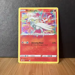 Pokemon Cards Reshiram 017/072 Shining Fates Amazing Rare NM - Image 1