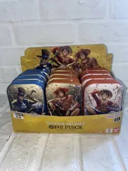 One Piece Card Game [12x] Tin Pack Set Vol.2 [TS-02] Display English Op - 13🔥👀 - Image 1