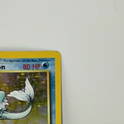 Pokemon TCG Vaporeon 12/64 Base Set 1999 WOTC Vintage Card - Image 3